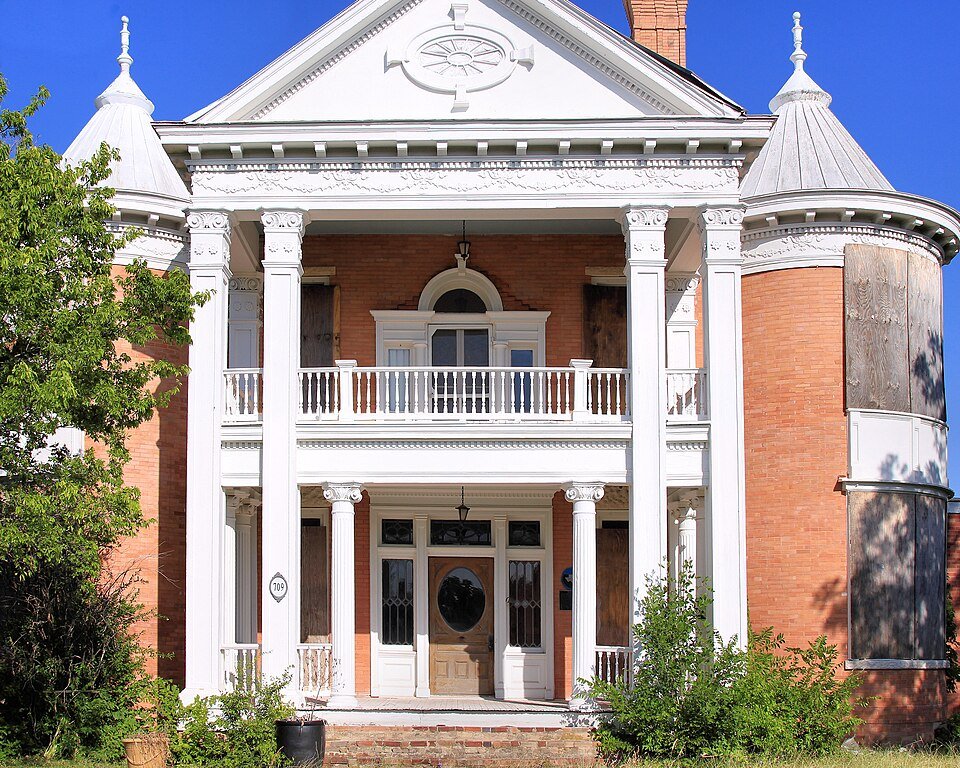The Bloor House in Manor, Texas, United States was built in 1898. It was designated a Recorded Texas Historic Landmark i